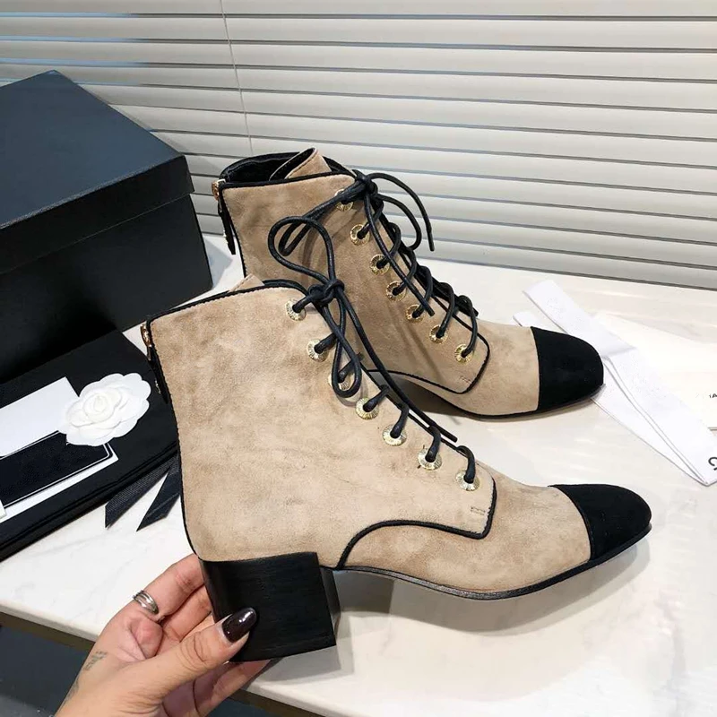 Mixed Coloe Women Ankle Boots Sexy Chunky High Heels Women Martin Boots Top Quality Genuine Leather Women Autumn Winter Boots 40
Mixed Coloe Women Ankle Boots Sexy Chunky High Heels Women Martin Boots Top Quality Genuine Leather Women Autumn Winter Boots 40