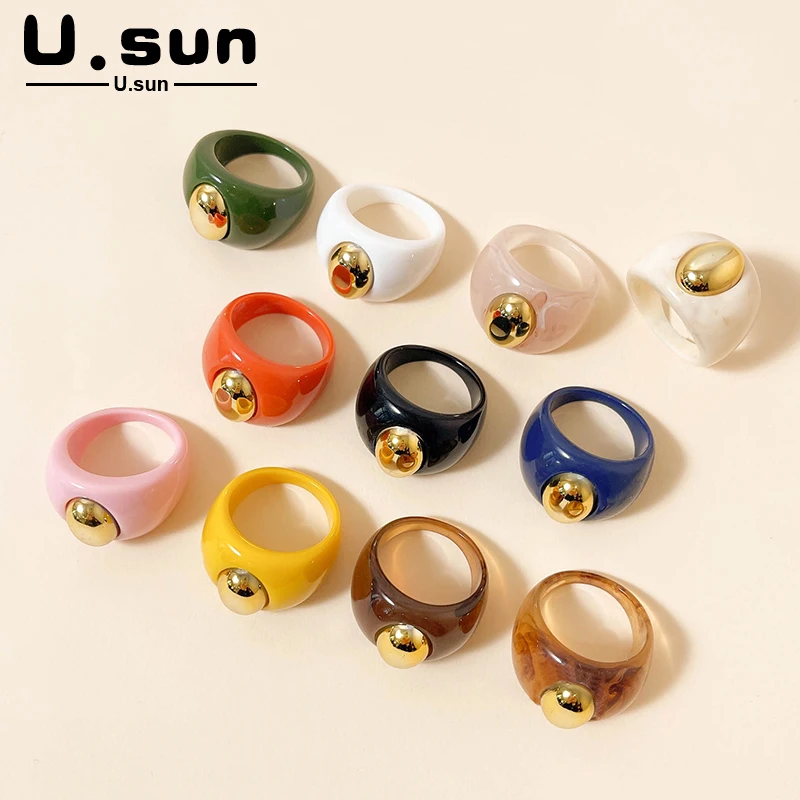 Colorful Resin finger Rings for women girls aesthetic vintage Female wedding Rings 2022 trend Korea Fashion Party Jewelry
Colorful Resin finger Rings for women girls aesthetic vintage Female wedding Rings 2022 trend Korea Fashion Party Jewelry