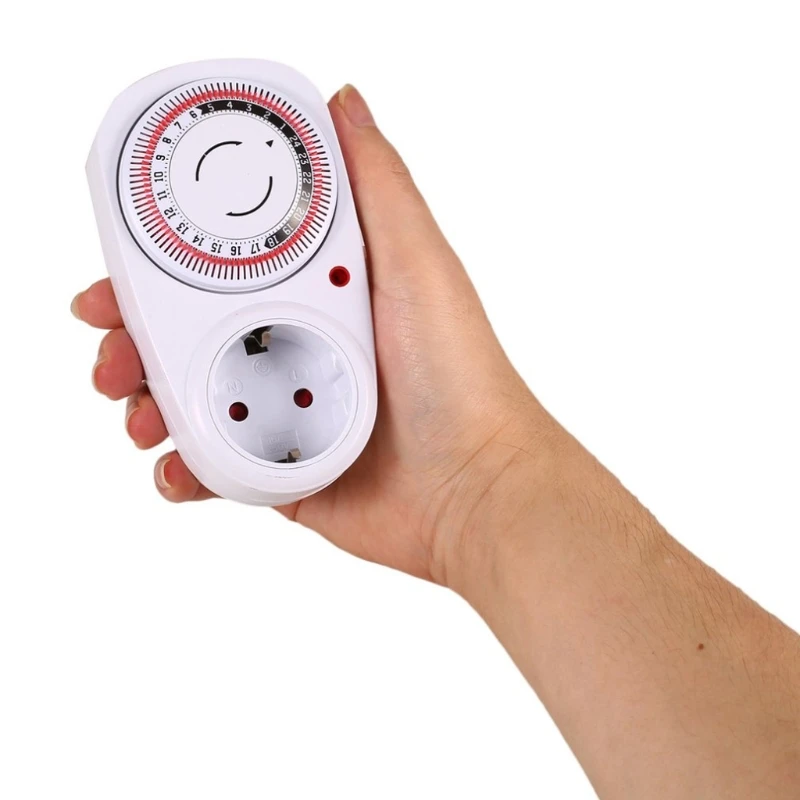 24 Hour Cyclic Timer Switch Mechanical Grounded Programmable Timer Switch Smart 203C 
24 Hour Cyclic Timer Switch Mechanical Grounded Programmable Timer Switch Smart 203C
