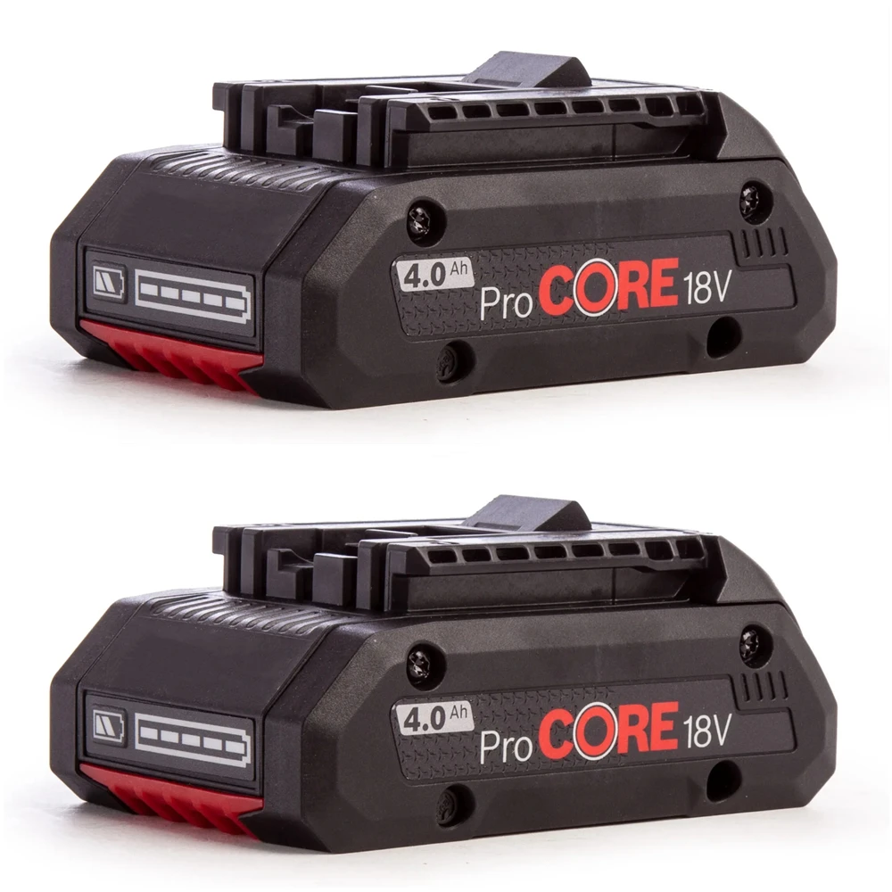 Two Packs 18V 4.0Ah Procore Lithium-Ion Battery 1600A016GB for Bosch 18 Volt MAX Cordless Power Tool Drills, Free Shipping 
Two Packs 18V 4.0Ah Procore Lithium-Ion Battery 1600A016GB for Bosch 18 Volt MAX Cordless Power Tool Drills, Free Shipping