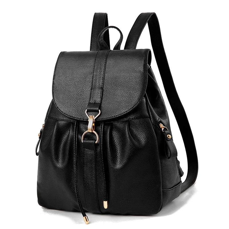 2021New Spring Elegance Women Girl Students Backpack Pure Color Large Capacity Waterproof PU Material School Bag Travel Package
2021New Spring Elegance Women Girl Students Backpack Pure Color Large Capacity Waterproof PU Material School Bag Travel Package