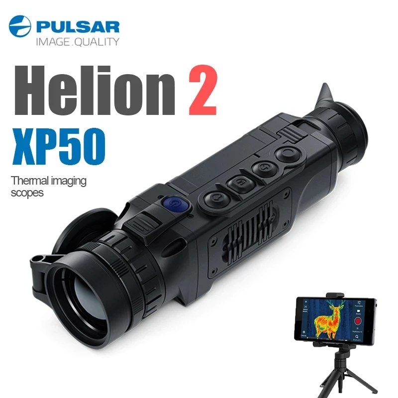 

Pulsar Helion 2XP50 Thermal Imaging Scopes 8X lens 1800m in Complete Darkness IR Night Vision Monocular Thermal Camera Scope