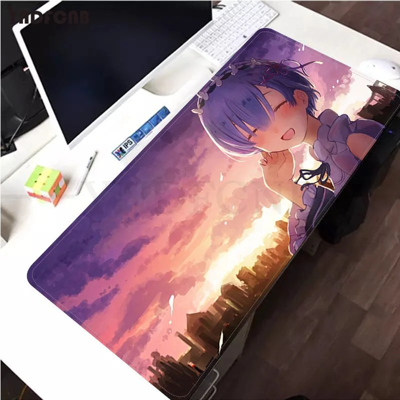 YNDFCNB Rem New Arrivals gamer play mats Mousepad Size for Rubber Mousemats Deak Mat for overwatch/cs go/world of warcraft
YNDFCNB Rem New Arrivals gamer play mats Mousepad Size for Rubber Mousemats Deak Mat for overwatch/cs go/world of warcraft
