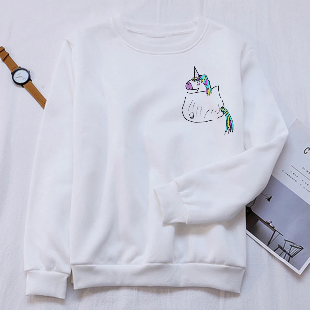 Rainbow Unicorn And Pocket Printed Sweatshirt Women MEOWSOME Trendy Hoodie Cute Aesthetic Pullover Style 2021 Clothes
Rainbow Unicorn And Pocket Printed Sweatshirt Women MEOWSOME Trendy Hoodie Cute Aesthetic Pullover Style 2021 Clothes