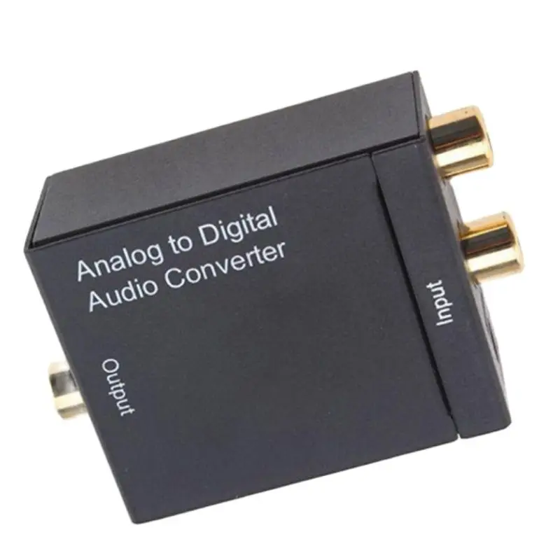 Analog to Digital Signal Audio Sound Adapter Converter Optical Coaxial RCA Toslink SPDIF Adaptor TV Digital Signal Convertor
Analog to Digital Signal Audio Sound Adapter Converter Optical Coaxial RCA Toslink SPDIF Adaptor TV Digital Signal Convertor