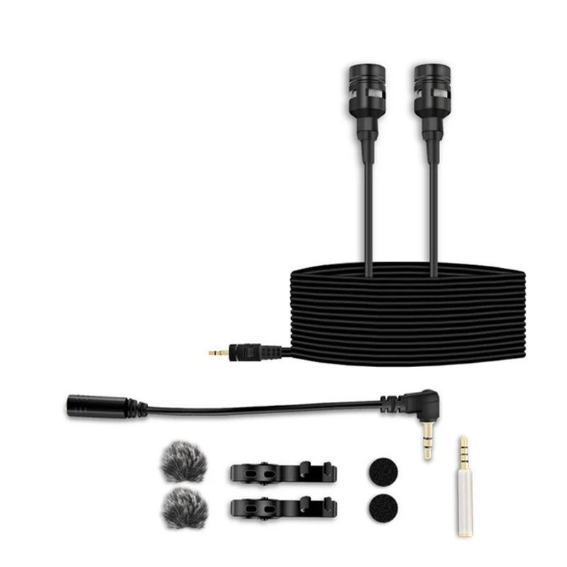 Double Double Head Live Interview Microphone for DJI OSMO Pocket Handheld Gimbal Cable Mobile Phone SLR
Double Double Head Live Interview Microphone for DJI OSMO Pocket Handheld Gimbal Cable Mobile Phone SLR