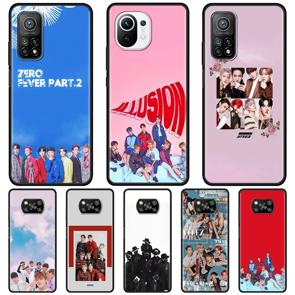 Phone Case For Xiaomi Mi 10T Pro 11 Lite 5G Note 10 11X 9T CC9 CC9E 8Lite 11 UItra 9 SE Back Cover Capa Ateez
Phone Case For Xiaomi Mi 10T Pro 11 Lite 5G Note 10 11X 9T CC9 CC9E 8Lite 11 UItra 9 SE Back Cover Capa Ateez