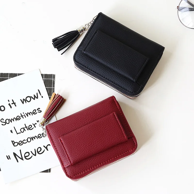 2021 Tassel Women Wallet Small Cute Wallet Women Short Leather Women Wallets Zipper Purses Portefeuille Female Coin Purse Clutch
2021 Tassel Women Wallet Small Cute Wallet Women Short Leather Women Wallets Zipper Purses Portefeuille Female Coin Purse Clutch