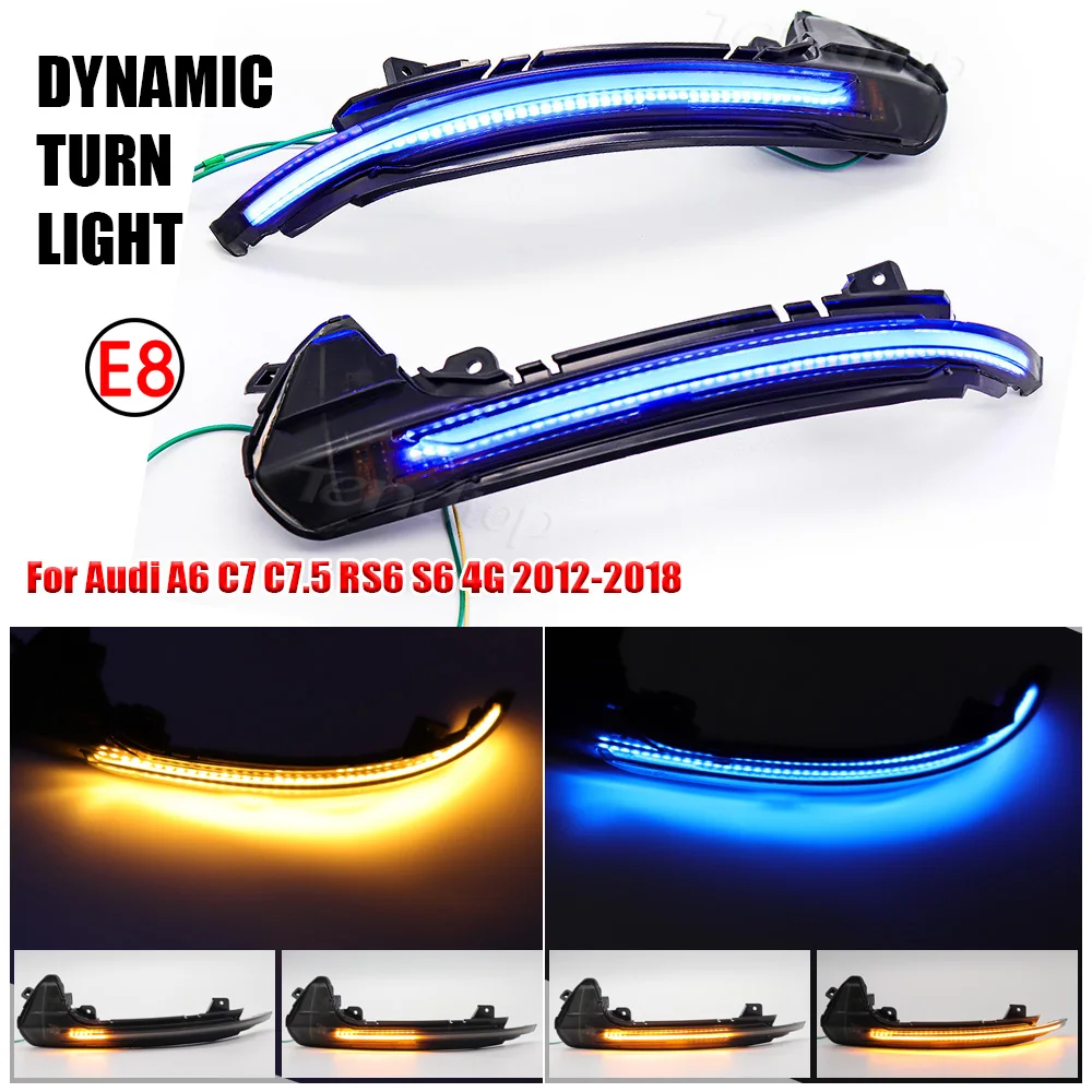 Dynamic Mirror Indicator Blinker For Audi A6 C7 C7.5 RS6 S6 4G 2012-2018 Side LED Turn Signal Light EOS Beetle 
Dynamic Mirror Indicator Blinker For Audi A6 C7 C7.5 RS6 S6 4G 2012-2018 Side LED Turn Signal Light EOS Beetle