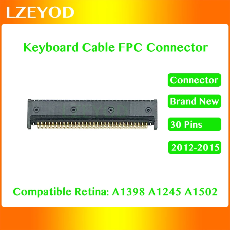 Оригинальный Новый A1398 A1425 A1502 кабель клавиатуры fpc-коннектор для подключения