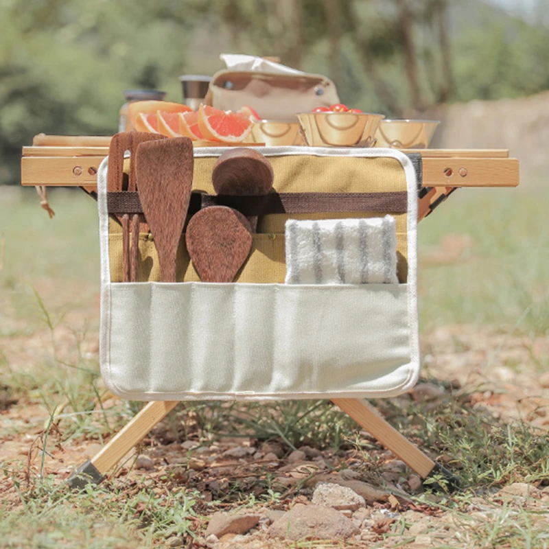 2021 New Cutlery Storage Bag Holder Camping Tableware Chopsticks Spoon Fork Organizer Outdoor Picnic BBQ Storage Pack
2021 New Cutlery Storage Bag Holder Camping Tableware Chopsticks Spoon Fork Organizer Outdoor Picnic BBQ Storage Pack
