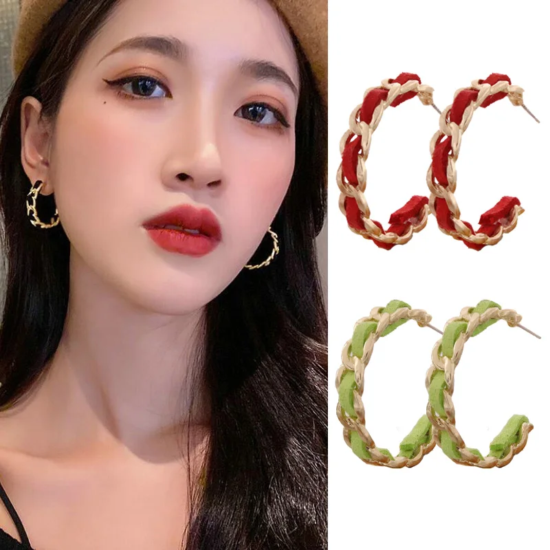 Korean Fashion C shaped Earrings For Women Zinc Alloy Geometric Earrings Female Ins Statement 2021 New Design Jewelry Accessorie
Korean Fashion C shaped Earrings For Women Zinc Alloy Geometric Earrings Female Ins Statement 2021 New Design Jewelry Accessorie