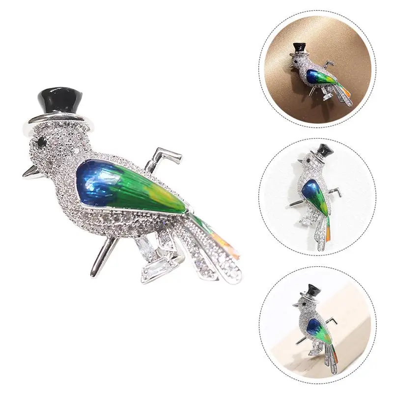 1pc Shiny Bird Breastpin Simple Decorative Brooch Accessories Graduation Gift 
1pc Shiny Bird Breastpin Simple Decorative Brooch Accessories Graduation Gift