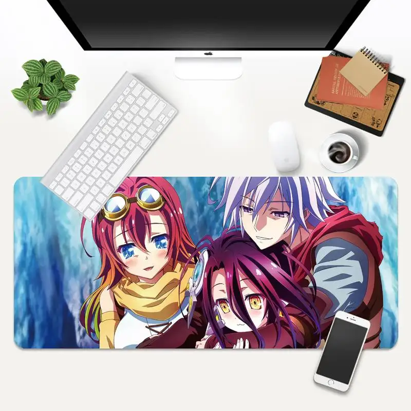 No Game No Life Laptop Gaming Mice Mousepad XL Large Gamer Keyboard PC Desk Mat Takuo Computer Tablet Mouse mat
No Game No Life Laptop Gaming Mice Mousepad XL Large Gamer Keyboard PC Desk Mat Takuo Computer Tablet Mouse mat