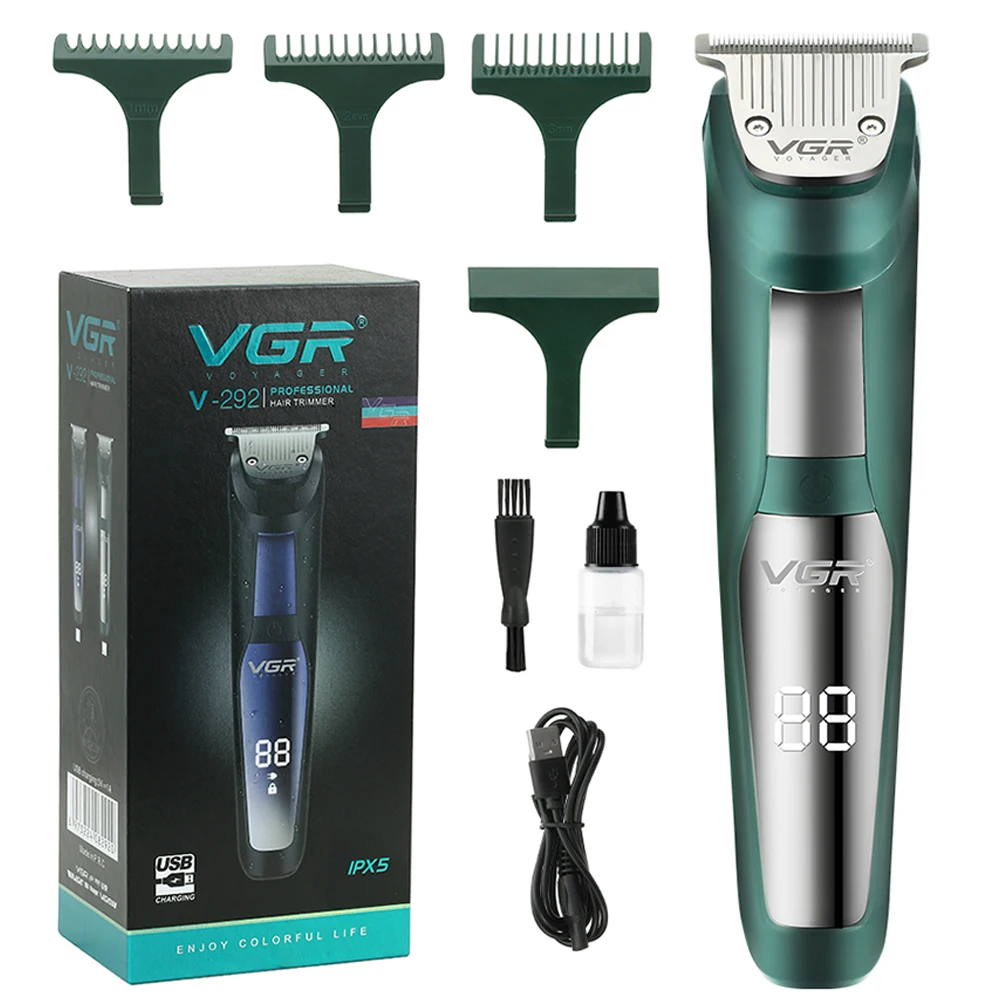 VGR Professional Men Hair Clipper Electric Cutting Machine Two-speed Fast Charging Dynamic Hair Clipper Hairdress Set
VGR Professional Men Hair Clipper Electric Cutting Machine Two-speed Fast Charging Dynamic Hair Clipper Hairdress Set