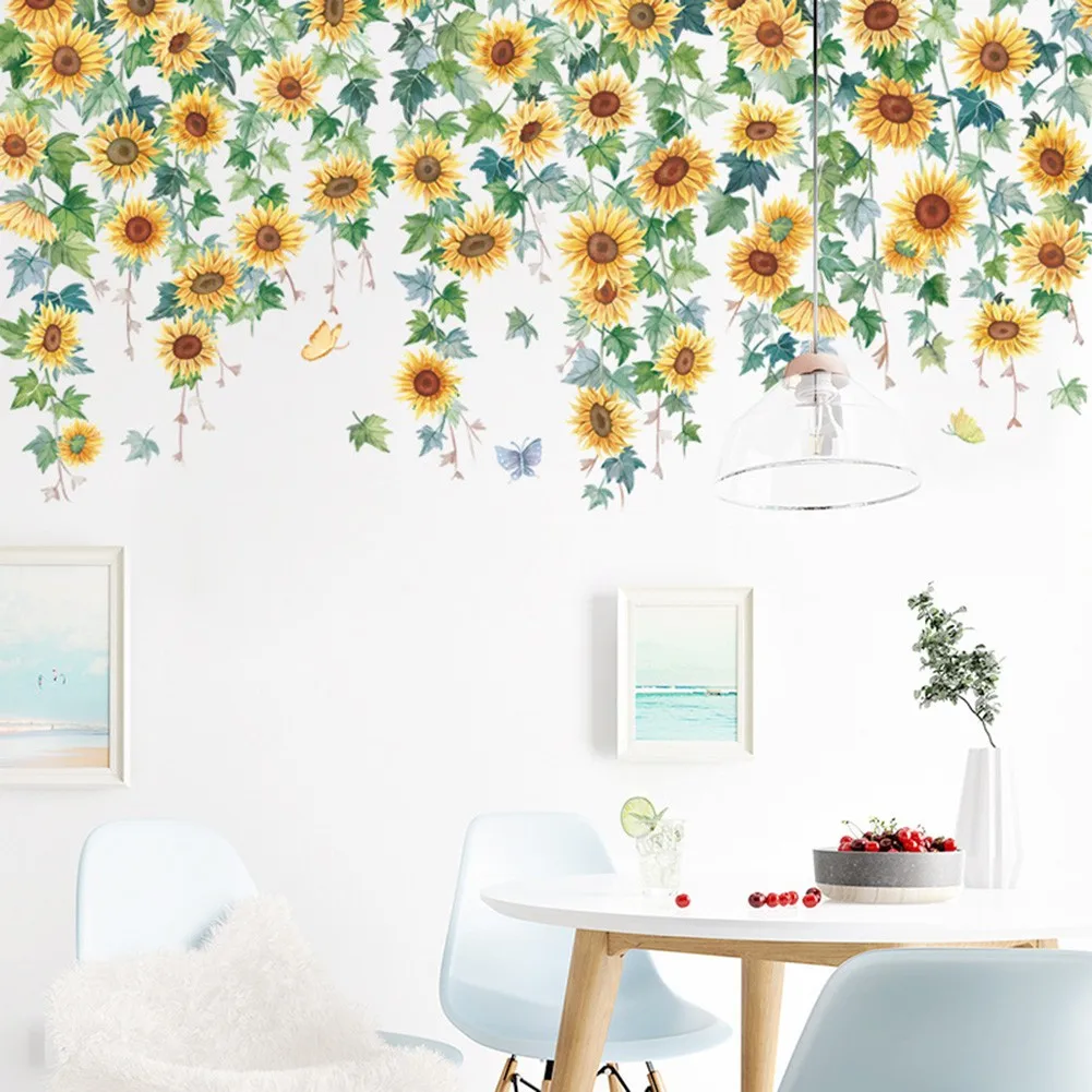 1Set Sunflower Plant Wall Sticker Creative Decal Kids Room Nursery Art Mural Gifts Stickers Living Room Bedroom Background Decor
1Set Sunflower Plant Wall Sticker Creative Decal Kids Room Nursery Art Mural Gifts Stickers Living Room Bedroom Background Decor