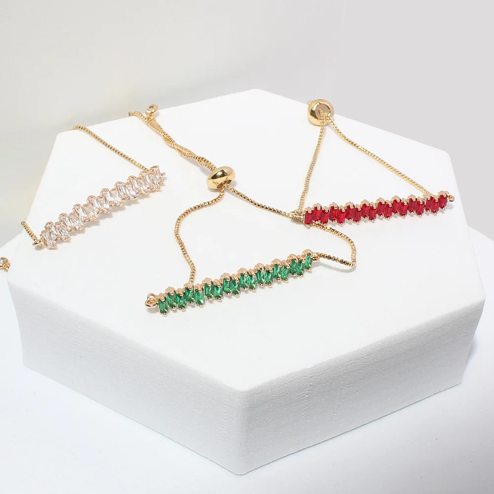 2021 Women's Luxury Multicolor Zircon Bracelet Wholesale Wedding Bride Adjustable Bracelet Jewelry Gift
2021 Women's Luxury Multicolor Zircon Bracelet Wholesale Wedding Bride Adjustable Bracelet Jewelry Gift