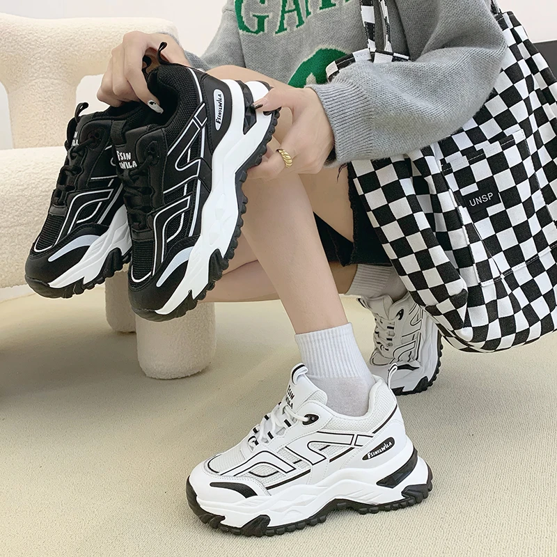 Женские массивные кроссовки, спортивная обувь для папы, 43 Зимние Модные женские кроссовки на танкетке для бега, 41 трендовые женские кроссов... 
Женские массивные кроссовки, спортивная обувь для папы, 43 Зимние Модные женские кроссовки на танкетке для бега, 41 трендовые женские кроссов...