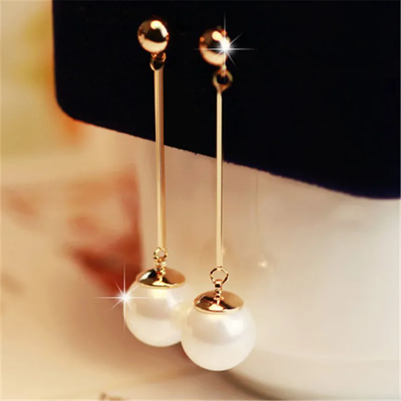 Long Tassel Simulated Pearl Drop Earrings for Women Gift Bijoux Korean jewelry OL Gold Color Pendientes boucle d'oreille
Long Tassel Simulated Pearl Drop Earrings for Women Gift Bijoux Korean jewelry OL Gold Color Pendientes boucle d'oreille