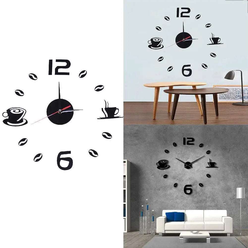 Acrylic Quartz Watch 3D Metal Wall DIY Wall Clock Coffee Living Decoration Sticker Room Clock Cup Study Wall Self-Adhesive U7Q9
Acrylic Quartz Watch 3D Metal Wall DIY Wall Clock Coffee Living Decoration Sticker Room Clock Cup Study Wall Self-Adhesive U7Q9