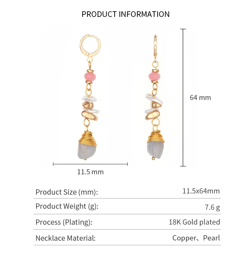 Jaeeyin 2021 New Arrivals Trend Irregular Geometric Bohemia Baroque Pearl Ethnic Holiday Jewelry Gold Color Acrylic Stone Craft
Jaeeyin 2021 New Arrivals Trend Irregular Geometric Bohemia Baroque Pearl Ethnic Holiday Jewelry Gold Color Acrylic Stone Craft