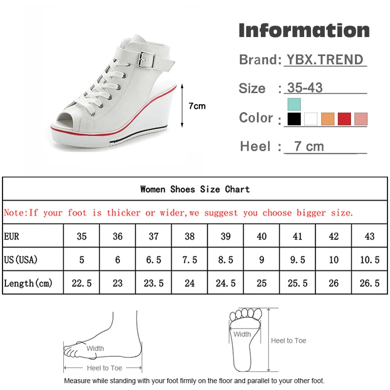 Sandals Women's Wedges Peep Toe Canvas Zipper Lace Up Female Platform High Heels Shoes Summer Ladies Plus Size Fashion Woman
Sandals Women's Wedges Peep Toe Canvas Zipper Lace Up Female Platform High Heels Shoes Summer Ladies Plus Size Fashion Woman