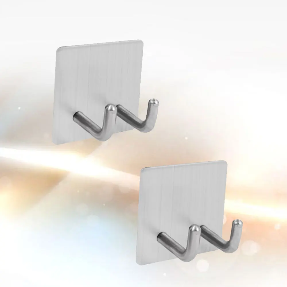 2Pcs Stainless Steel Razor Hooks Multi-use Wall Hooks Sturdy Hanging Hooks Household Hook for Home Shop
2Pcs Stainless Steel Razor Hooks Multi-use Wall Hooks Sturdy Hanging Hooks Household Hook for Home Shop