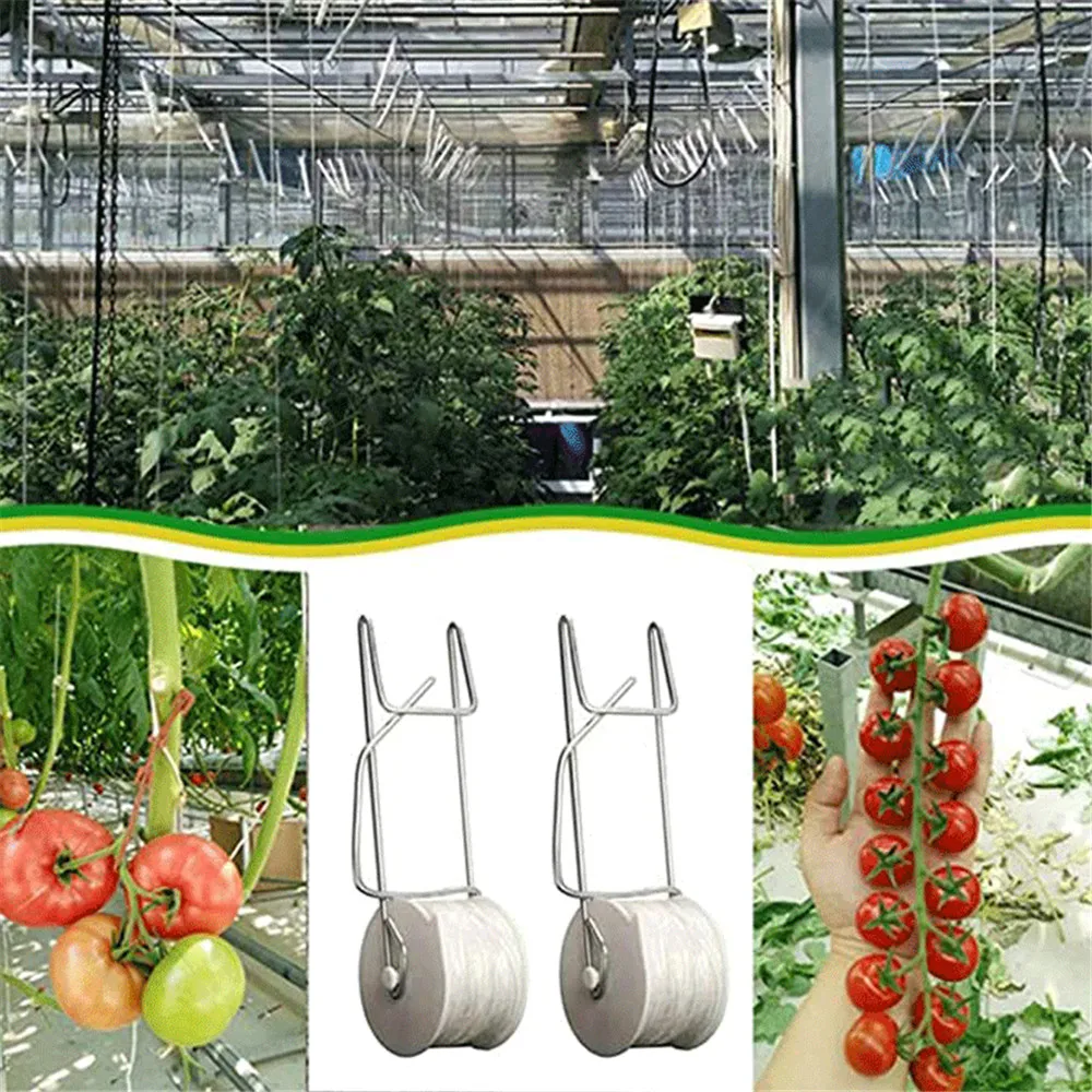 1pc Garden Tomato Hooks Trellis Rollerhook Garden Planting Tomato Clip Vegetable Planting Support Clamps Planting Tomato Hooks
1pc Garden Tomato Hooks Trellis Rollerhook Garden Planting Tomato Clip Vegetable Planting Support Clamps Planting Tomato Hooks