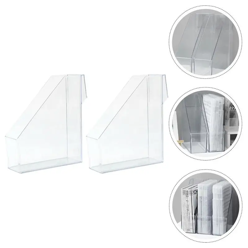 2pcs Multipurpose Convenient Storage Boxes Acrylic Bookshelves Desktop Book Stands
2pcs Multipurpose Convenient Storage Boxes Acrylic Bookshelves Desktop Book Stands