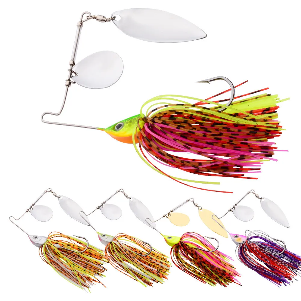 Metal Bait Sequin Beard Pike Fishing Tackle Jigs Spinner Fishing Lure with hook New Bass Fish Accessories Tools Artificial Fish
Metal Bait Sequin Beard Pike Fishing Tackle Jigs Spinner Fishing Lure with hook New Bass Fish Accessories Tools Artificial Fish