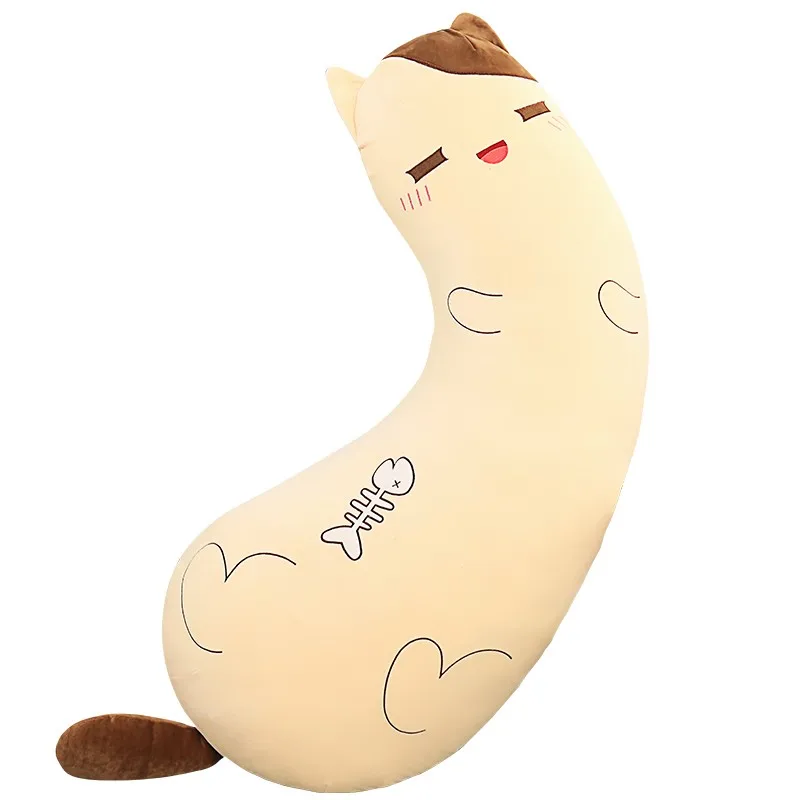 New Cute Plush Kitten Long Pillow Stuffed Cat Plushie Pink Grey Sleeping Cushion Comforting Kids Gift
New Cute Plush Kitten Long Pillow Stuffed Cat Plushie Pink Grey Sleeping Cushion Comforting Kids Gift
