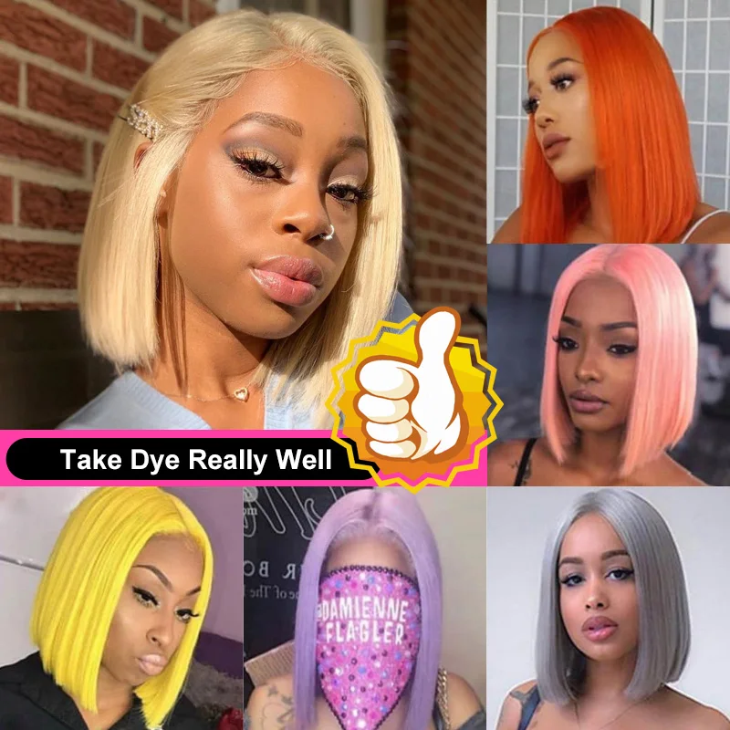 Straight Short Bob Wigs 13x1 613 Honey Blonde Bob Lace Front Wigs 180% Peruvian Remy Bob Human Hair Wigs Bob Closure Lace Wigs
Straight Short Bob Wigs 13x1 613 Honey Blonde Bob Lace Front Wigs 180% Peruvian Remy Bob Human Hair Wigs Bob Closure Lace Wigs