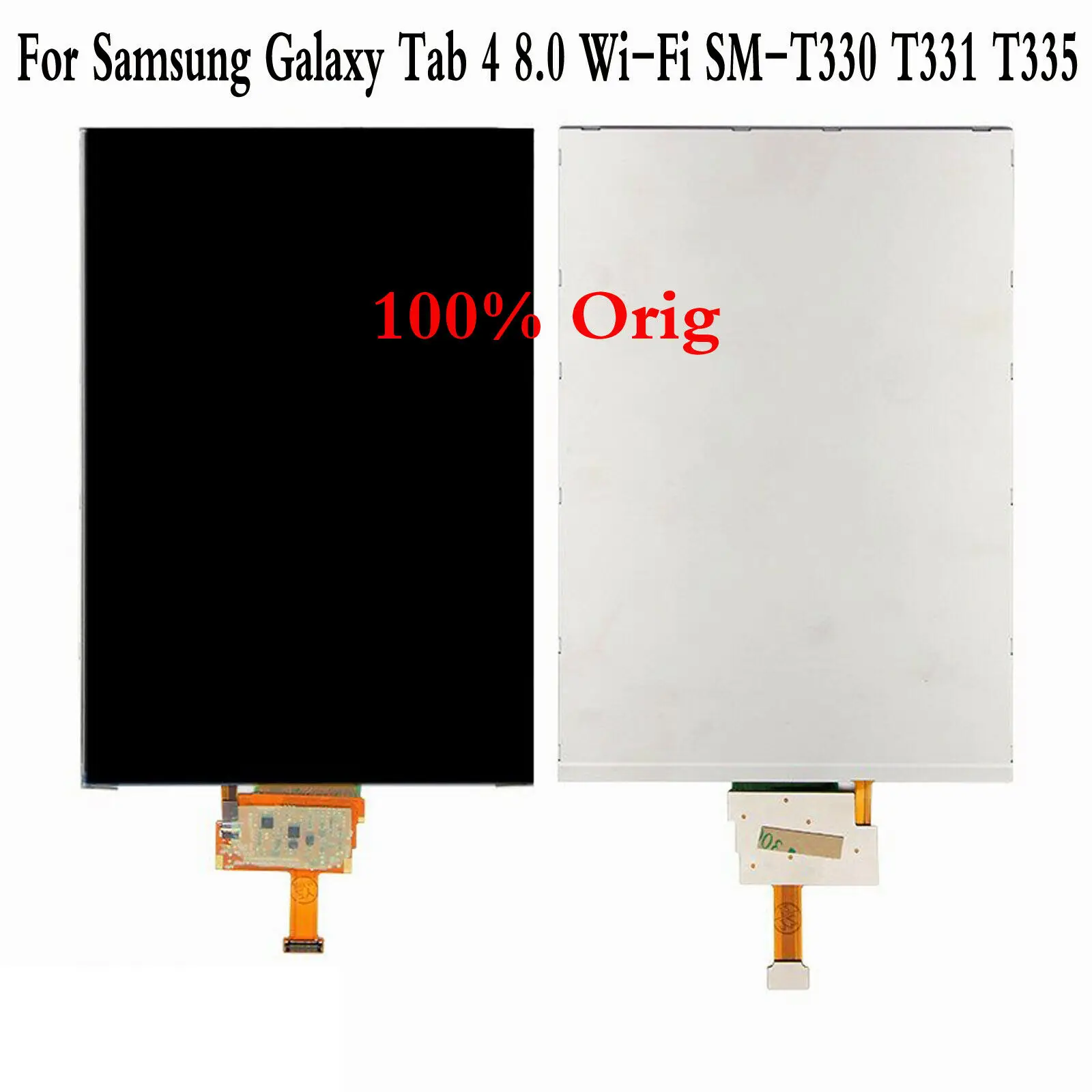 100% Оригинальный ЖК-экран для Samsung Galaxy Tab 4 8,0 SM-T330 T335
100% Оригинальный ЖК-экран для Samsung Galaxy Tab 4 8,0 SM-T330 T335