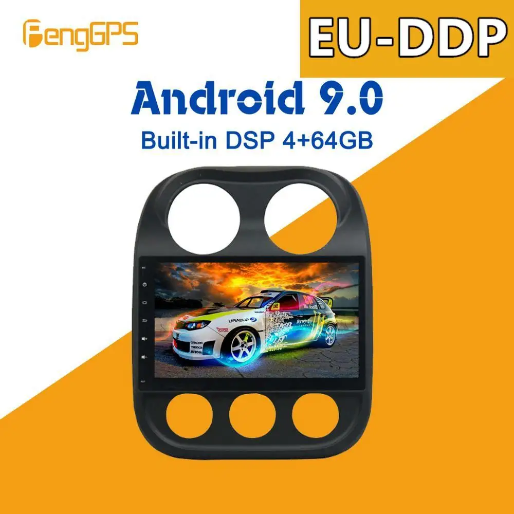 Android 9,0 4 + 64 Гб Встроенный DSP Автомобильный мультимедийный DVD-плеер радио для JEEP Compass Patriot Radio 2009-2016 GPS-навигация
Android 9,0 4 + 64 Гб Встроенный DSP Автомобильный мультимедийный DVD-плеер радио для JEEP Compass Patriot Radio 2009-2016 GPS-навигация