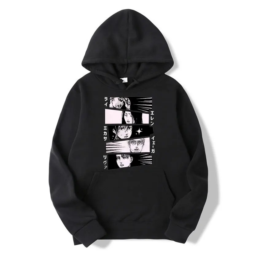 Attack on Titan Fashion Print Hoodies Japanese Anime Hoodie Fashion Spring Autumn Men Women Hip Hop Style Street Clothing Tops
Attack on Titan Fashion Print Hoodies Japanese Anime Hoodie Fashion Spring Autumn Men Women Hip Hop Style Street Clothing Tops