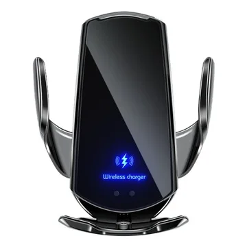 15W QI Automatic Car Wireless charger Phone Holder for iPhone12 11 XS XR X 8 Samsung S20 S10 Infrared Sensor Phone Holder Mount
15W QI Automatic Car Wireless charger Phone Holder for iPhone12 11 XS XR X 8 Samsung S20 S10 Infrared Sensor Phone Holder Mount