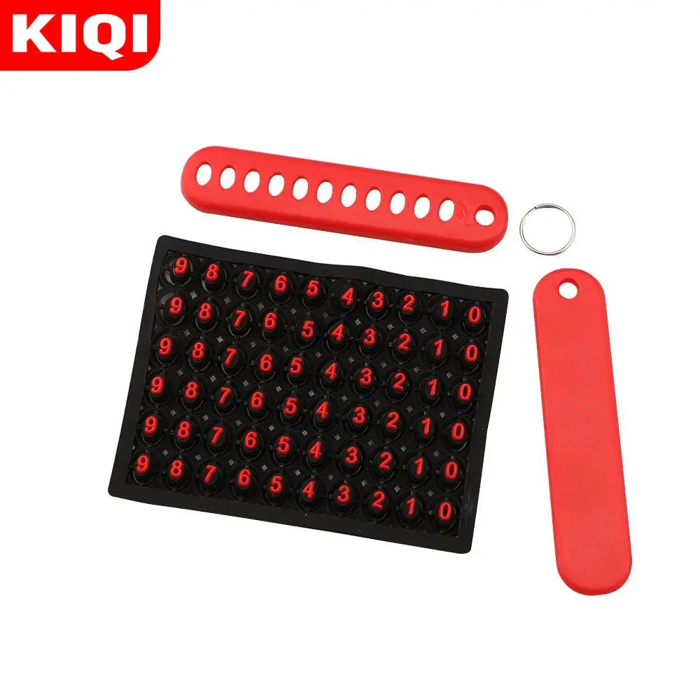 Silicone Car Phone Number Keychain Key Cover Case for Toyota Camry CHR Prius Corolla RAV4 Prado 2016-2020 2 3 Button Keyless
Silicone Car Phone Number Keychain Key Cover Case for Toyota Camry CHR Prius Corolla RAV4 Prado 2016-2020 2 3 Button Keyless