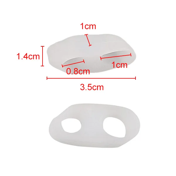 1 Pair Silicone Gel Little Toe Thumb Straightener Separator Double Loop Corrector Toe Separator P9
1 Pair Silicone Gel Little Toe Thumb Straightener Separator Double Loop Corrector Toe Separator P9