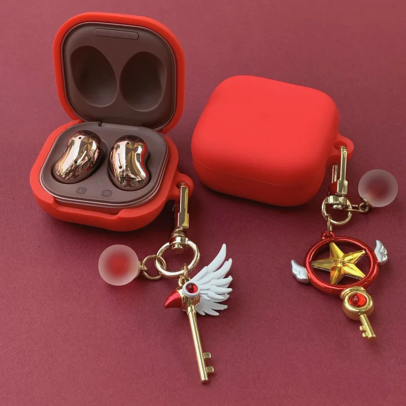 Мультяшный чехол для наушников Samsung Galaxy Buds Live, противоударный силиконовый чехол для Galaxy Buds Live 2020, футляр для наушников 
Мультяшный чехол для наушников Samsung Galaxy Buds Live, противоударный силиконовый чехол для Galaxy Buds Live 2020, футляр для наушников