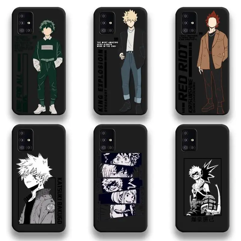 My Hero Academia Deku Bakugou Boku Phone Case For Samsung Galaxy A52 A21S A02S A12 A31 A81 A10 A20E A30 A40 A50 A70 A71 A51 5G
My Hero Academia Deku Bakugou Boku Phone Case For Samsung Galaxy A52 A21S A02S A12 A31 A81 A10 A20E A30 A40 A50 A70 A71 A51 5G