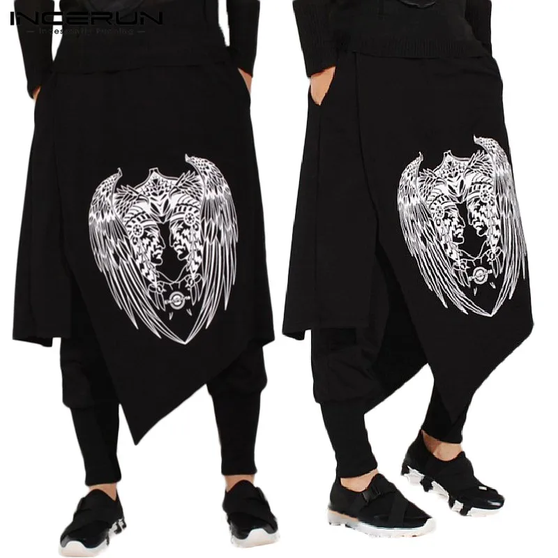 INCERUN 2021 Men Harem Pants Print Retro Drop Crotch Joggers Trousers Male Punk Baggy Loose Nepal Style Double Layer Pants 5XL
INCERUN 2021 Men Harem Pants Print Retro Drop Crotch Joggers Trousers Male Punk Baggy Loose Nepal Style Double Layer Pants 5XL