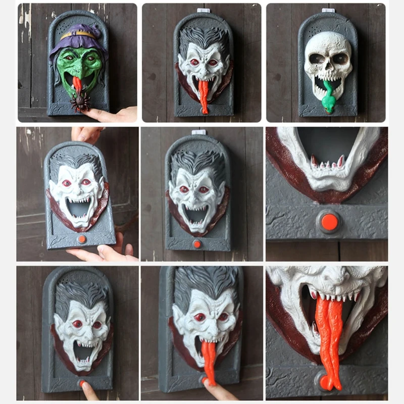 Halloween Door Bell Doorbell Props for Ghost Festival Decoration Supplies
Halloween Door Bell Doorbell Props for Ghost Festival Decoration Supplies