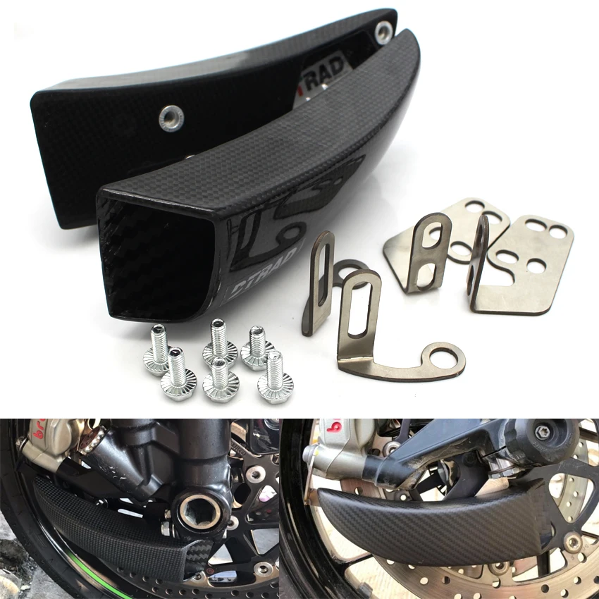 Carbon Air Ducts Brake For KAWASAKI ZX6R 636 2003-2019 ZX-12R 2004-2006 ZZR1100 ZX11 Cooling + Mounting kit
Carbon Air Ducts Brake For KAWASAKI ZX6R 636 2003-2019 ZX-12R 2004-2006 ZZR1100 ZX11 Cooling + Mounting kit