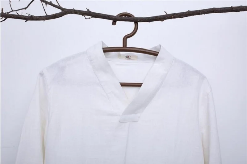 Linen Mem's Shirts V-neck Casual 2017 New Chineses Style Clothing Loose Fashion Comfortable Masculine Shirt SY0009
Linen Mem's Shirts V-neck Casual 2017 New Chineses Style Clothing Loose Fashion Comfortable Masculine Shirt SY0009