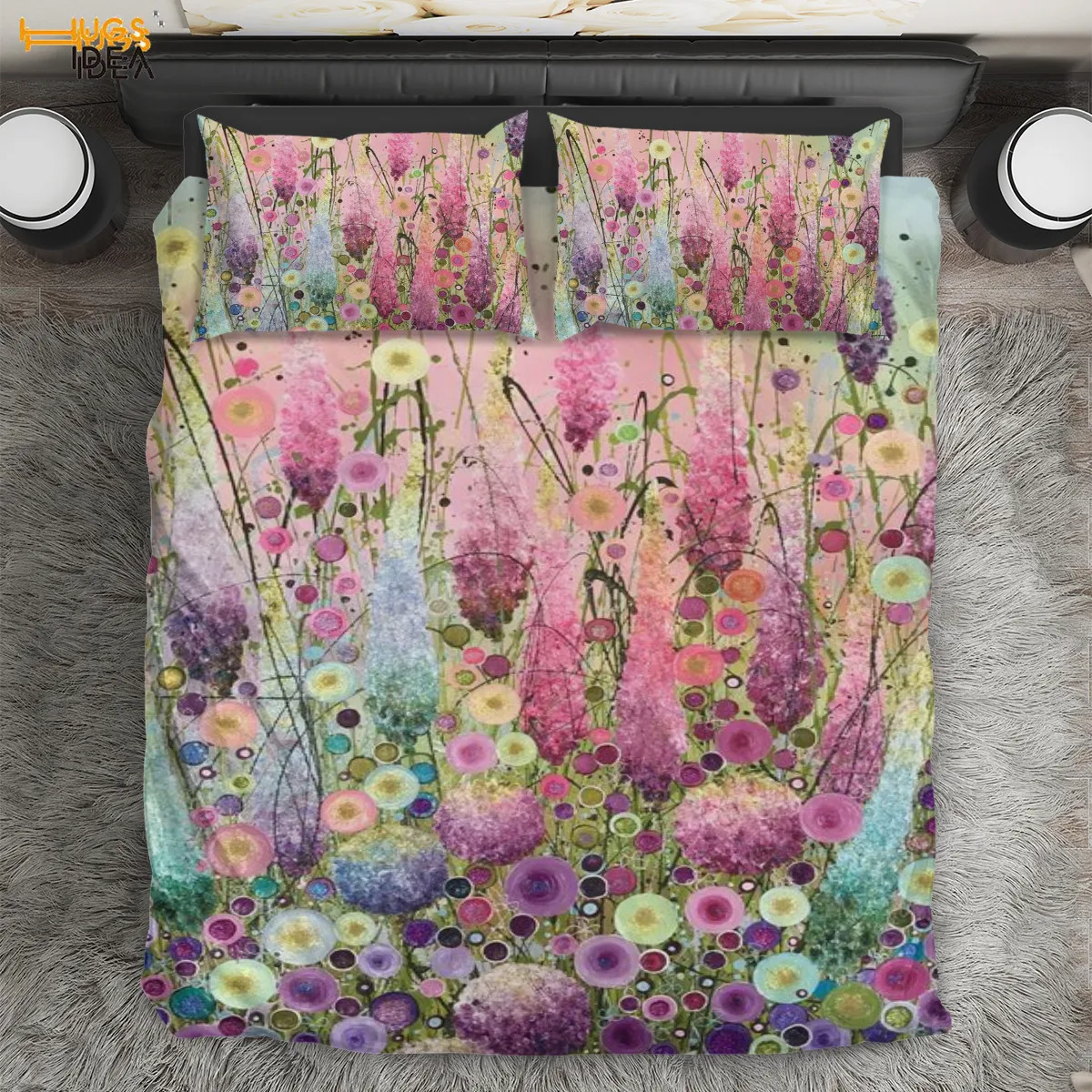 Комплект постельного белья HUGSIDEA с цветочным рисунком, супермягкий легкий удобный пододеяльник, домашний текстиль, индивидуализированная к...
Комплект постельного белья HUGSIDEA с цветочным рисунком, супермягкий легкий удобный пододеяльник, домашний текстиль, индивидуализированная к...