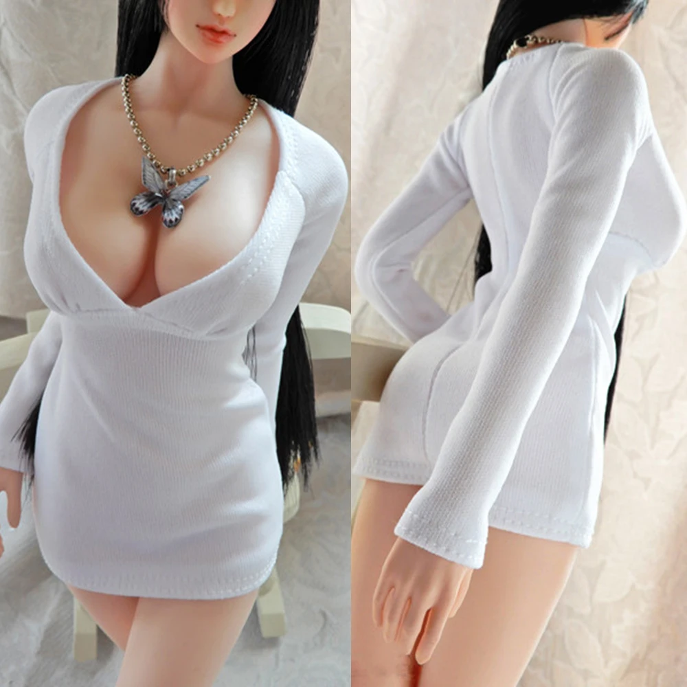 In stock 1/6 scale Sexy White Dress for Girl model With large PH UD breasts for collection
In stock 1/6 scale Sexy White Dress for Girl model With large PH UD breasts for collection