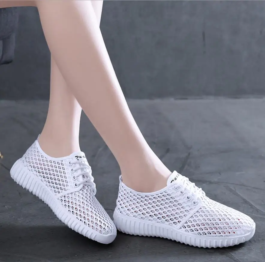 White Lace Up Loopschoenen 2022 Zomer Mesh Ademende Casual Schoenen Platte Zachte Bodem Sneakers Antislip Outdoor Vrouwen schoen
White Lace Up Loopschoenen 2022 Zomer Mesh Ademende Casual Schoenen Platte Zachte Bodem Sneakers Antislip Outdoor Vrouwen schoen