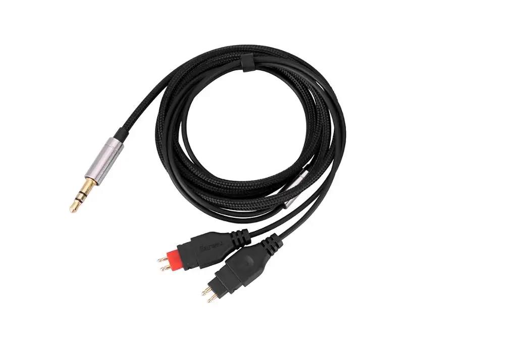 Новый черный нейлон OCC аудио кабель для Sennheiser HD565 HD580 HD600 HD650 наушники
Новый черный нейлон OCC аудио кабель для Sennheiser HD565 HD580 HD600 HD650 наушники