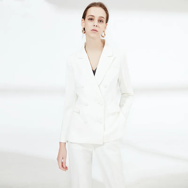 Double Breasted Women PantSuits Women Suits Plus Size Custom Made Ladies Pantsuit Blazer+Pants for Work Pantsuit Wedding Party
Double Breasted Women PantSuits Women Suits Plus Size Custom Made Ladies Pantsuit Blazer+Pants for Work Pantsuit Wedding Party