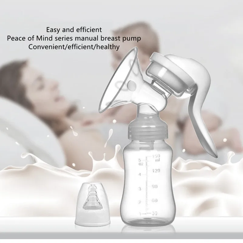 Breast Pump Baby Nipple Manual Suction Milk Pump Feeding Breasts Pumps Milk Bottle Sucking Postpartum Supplies Accessories 
Breast Pump Baby Nipple Manual Suction Milk Pump Feeding Breasts Pumps Milk Bottle Sucking Postpartum Supplies Accessories